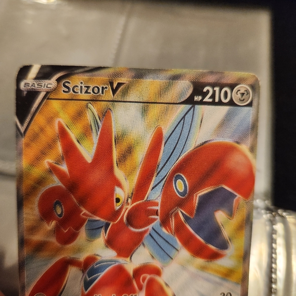 Pokemon TCG Scizor V 183/189 Full Art Ultra Rare Darkness - Picture 4 of 4